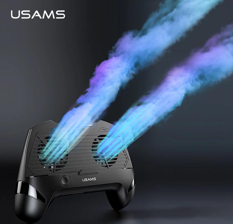 USAMS ® Cooling Game-pad Phone Holder + Power Bank 1200mAH