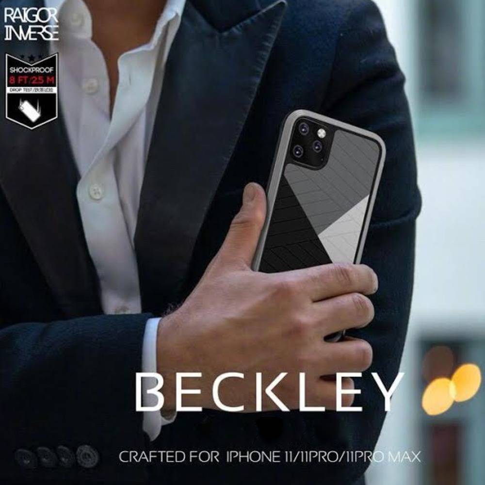 MK ® iPhone 11 Pro Max Raigor Inverse Shockproof Business Look Case