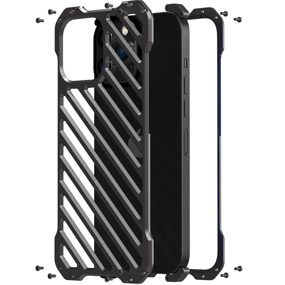 iPhone Series R-Just Aluminium Alloy Grill Case