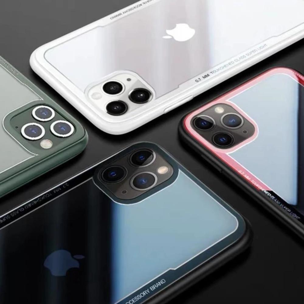 iPhone 11 Series (3 in 1 Combo) Glassium Protective Case + Tempered Glass + Camera Lens Guard