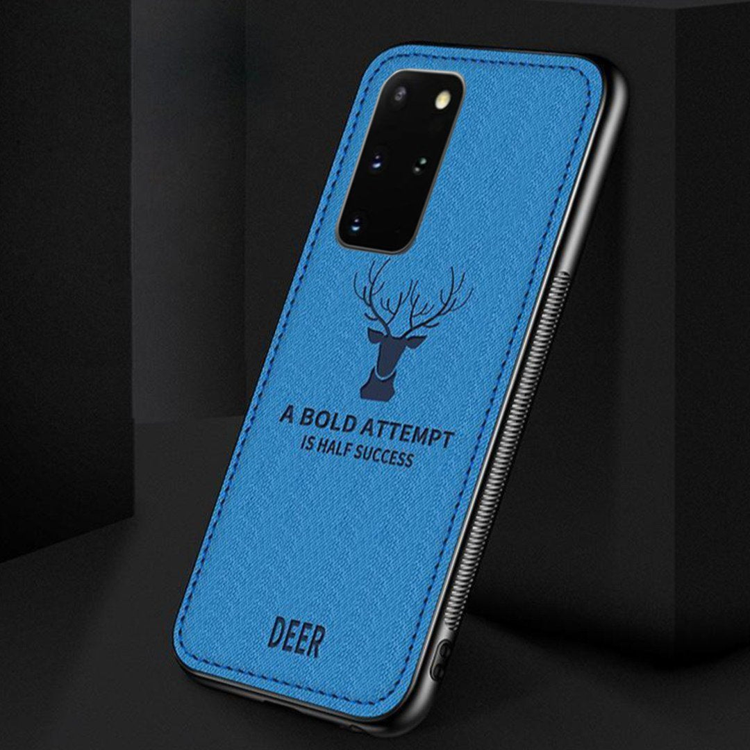 Galaxy S20 Plus Deer Pattern Inspirational Soft Case (3-in-1 Combo)