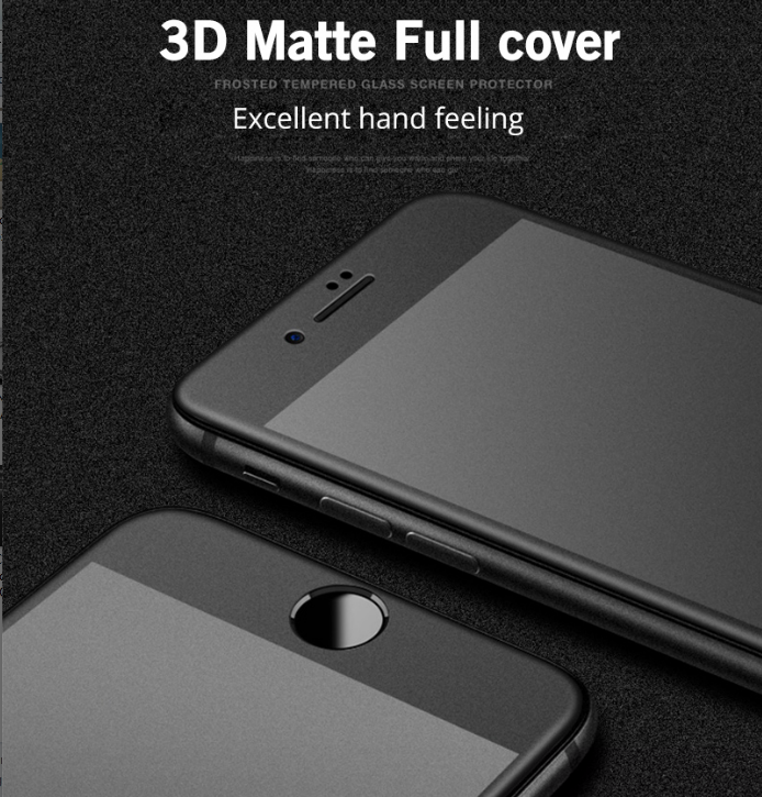Original iPhone 8 Plus Anti-glare Matte Tempered Glass Protector