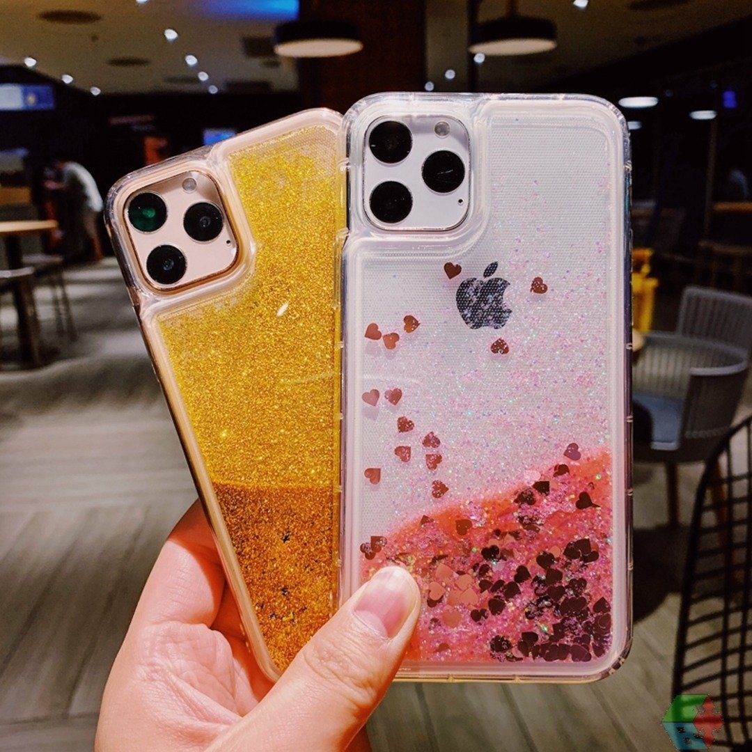 iPhone 11 Pro Max Liquid Glitter Sparkle Shiny Bling Case