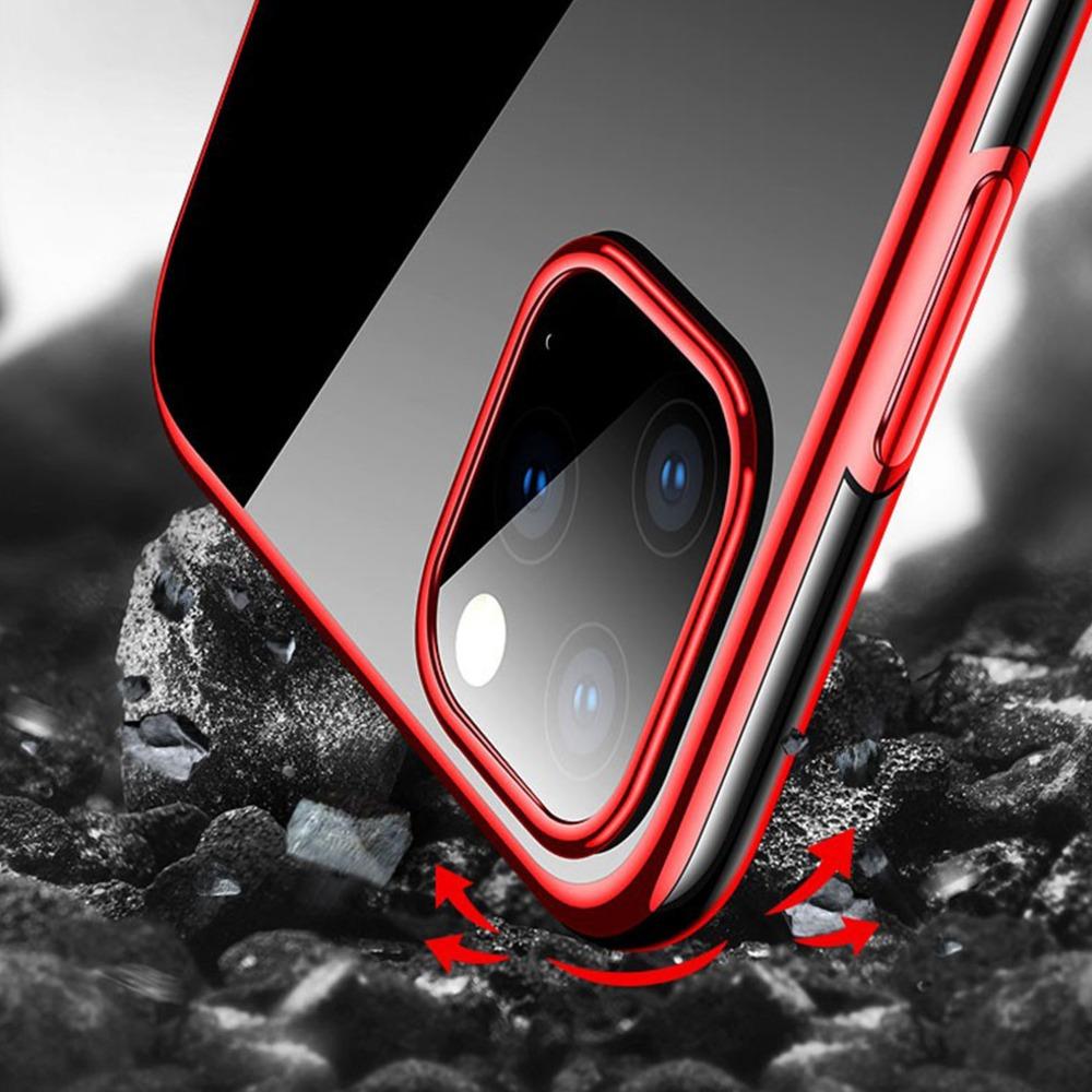 iPhone 11 Electroplating Silicone Transparent Glitter Case