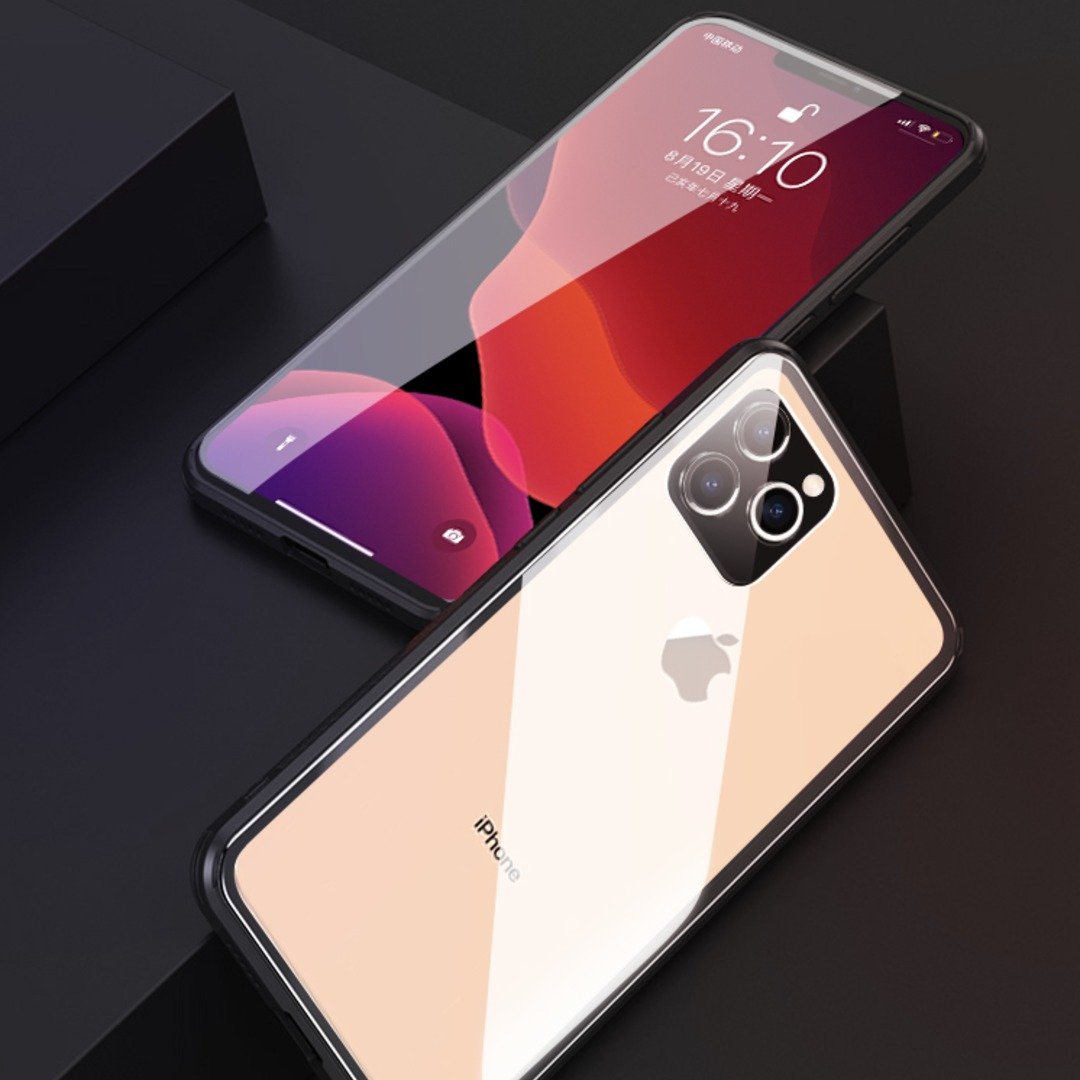 iPhone 11 Series (3 in 1 Combo) Glassium Protective Case + Tempered Glass + Camera Lens Guard