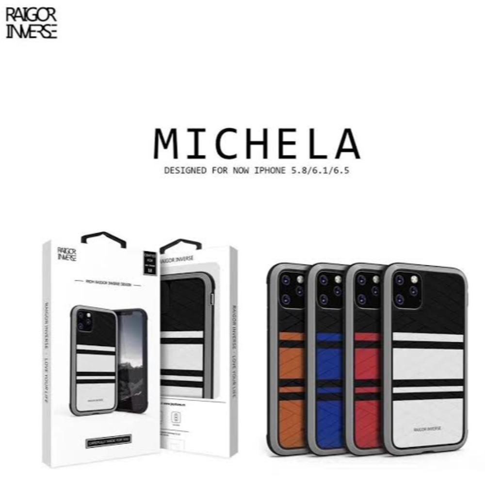 MK ® iPhone 11 Pro Max Raigor Inverse Shockproof Business Look Case