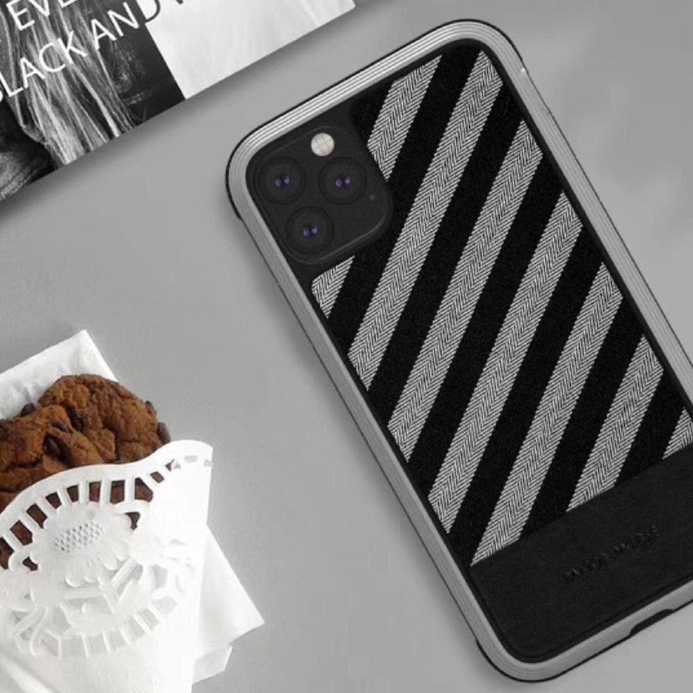 MK ® iPhone 11 Pro Max Raigor Inverse Shockproof Business Look Case