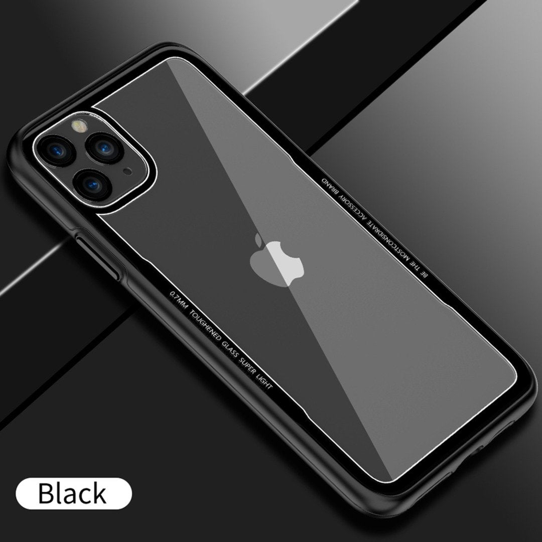 iPhone 11 Series (3 in 1 Combo) Glassium Protective Case + Tempered Glass + Camera Lens Guard