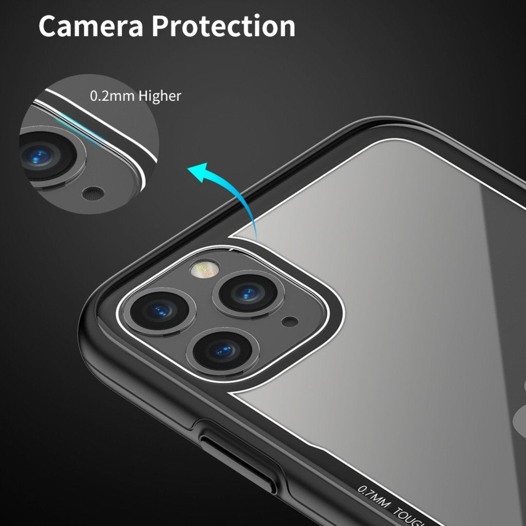 iPhone 11 Series (3 in 1 Combo) Glassium Protective Case + Tempered Glass + Camera Lens Guard