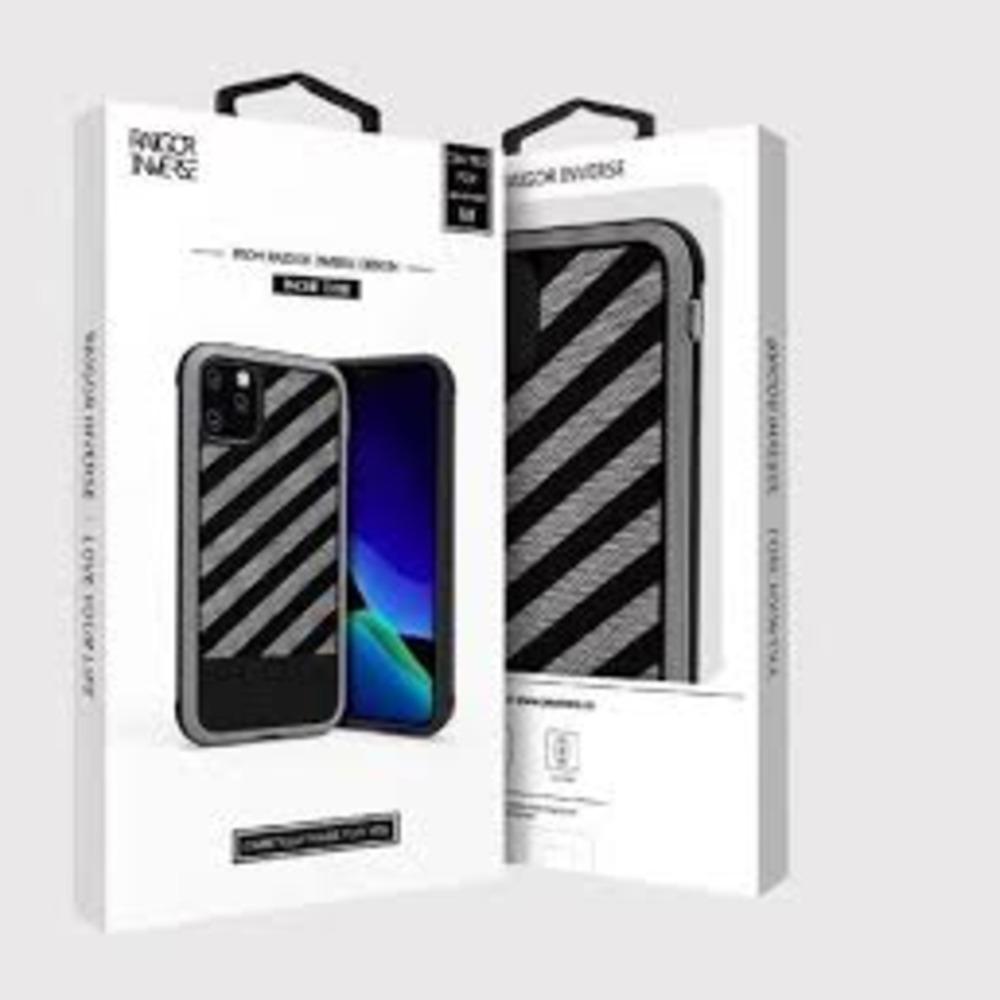 MK ® iPhone 11 Pro Max Raigor Inverse Shockproof Business Look Case