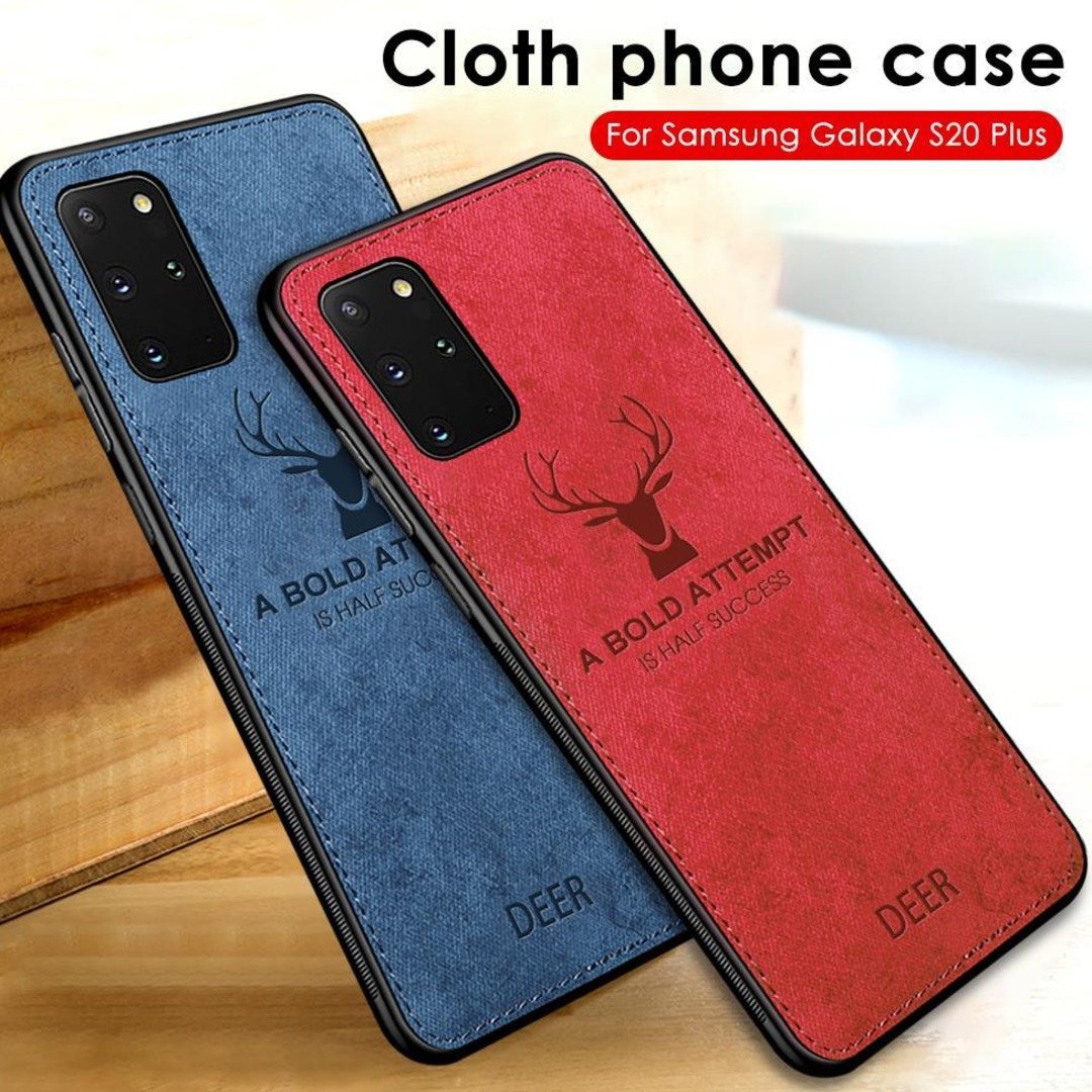 Galaxy S20 Plus Deer Pattern Inspirational Soft Case (3-in-1 Combo)