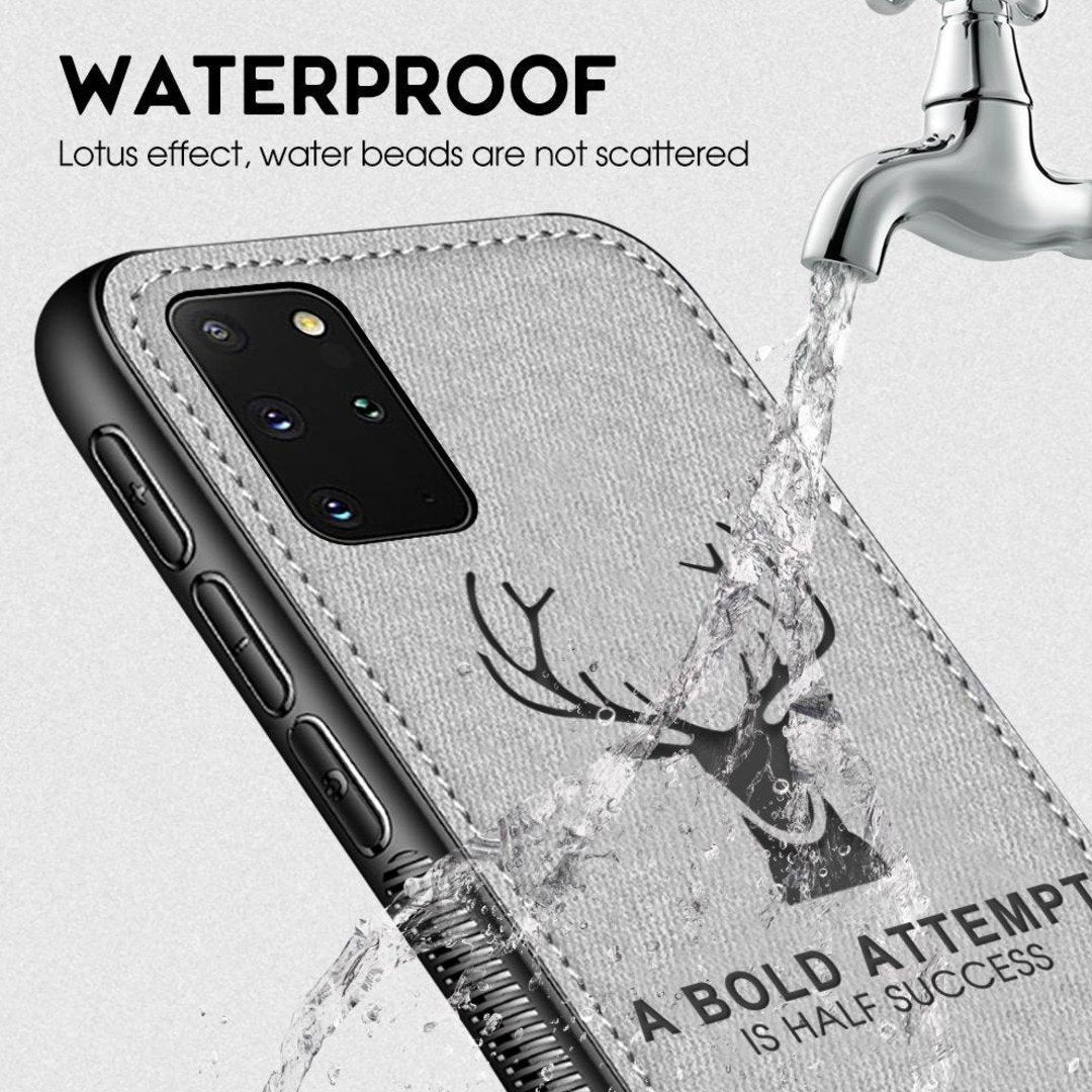 Galaxy S20 Plus Deer Pattern Inspirational Soft Case (3-in-1 Combo)