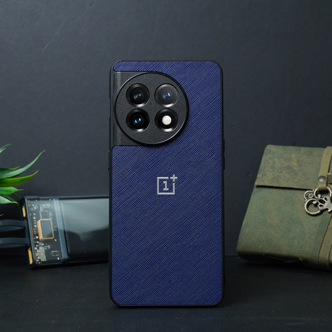 PU Leather Textured Case - OnePlus