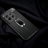 OnePlus 13 Series Sleek Urban Leather Ring Holder Case