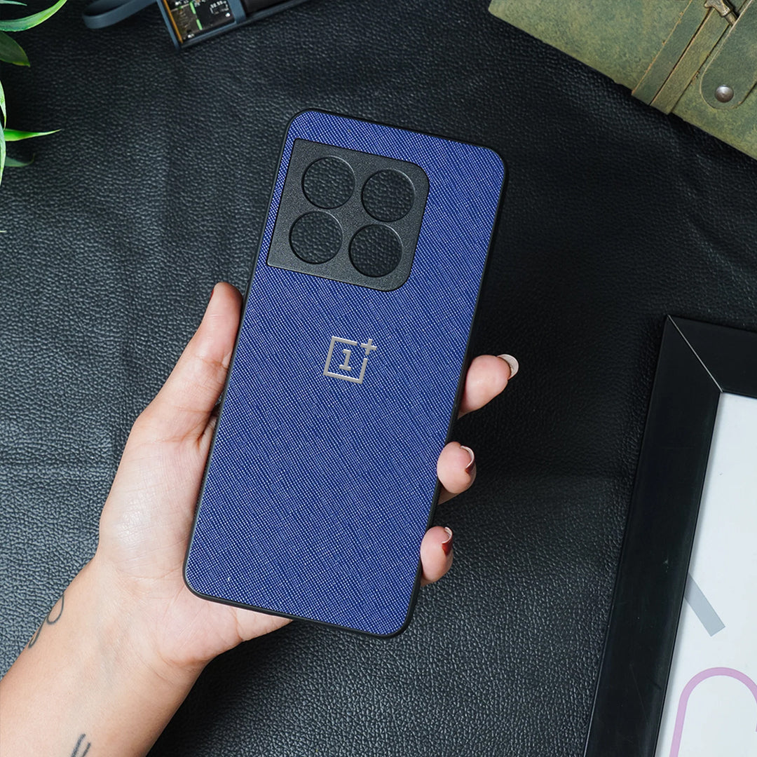 PU Leather Textured Case - OnePlus