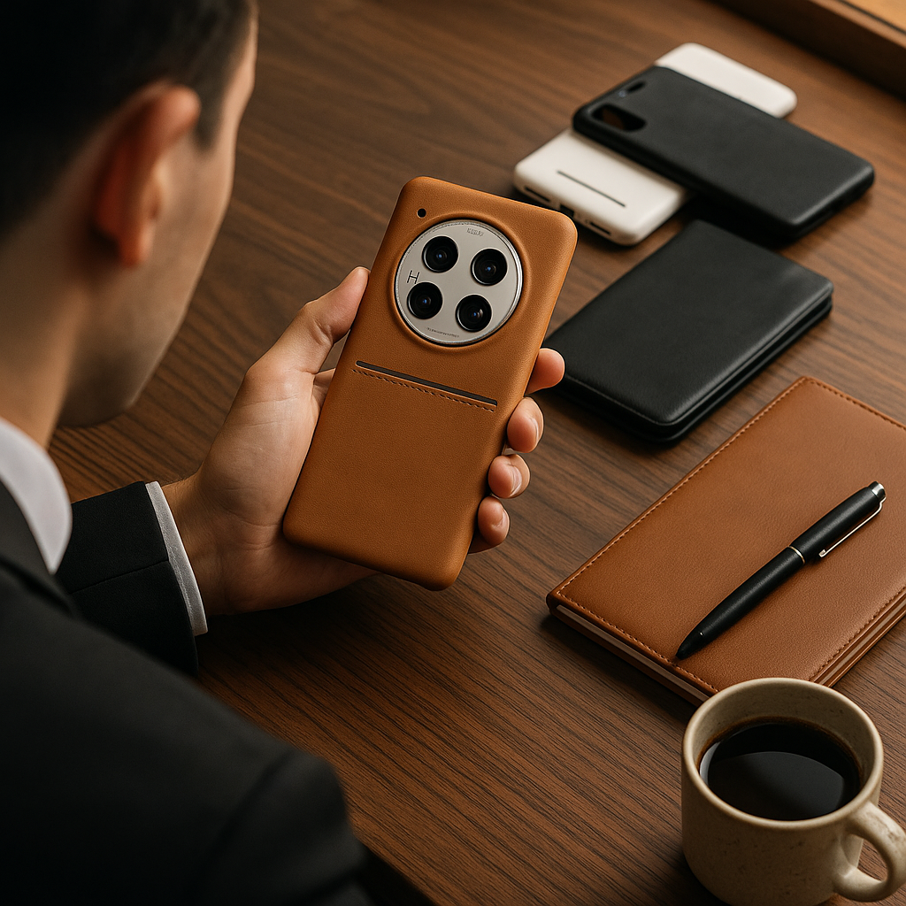 Luxury Matte Card Holder Case - OnePlus