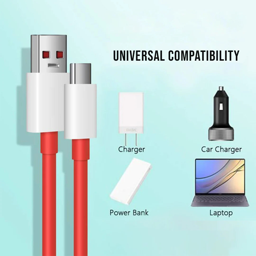 OnePlus Ultra Fast Type-C Charging Cable For Dash & Warp