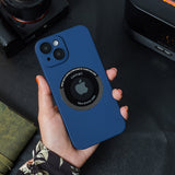 iPhone Frosted Magnetic Holder Case