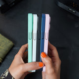 iPhone Frosted Magnetic Holder Case