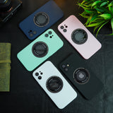 iPhone Frosted Magnetic Holder Case