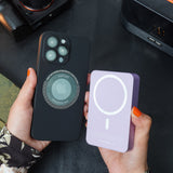 iPhone Frosted Magnetic Holder Case