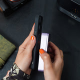 iPhone Frosted Magnetic Holder Case