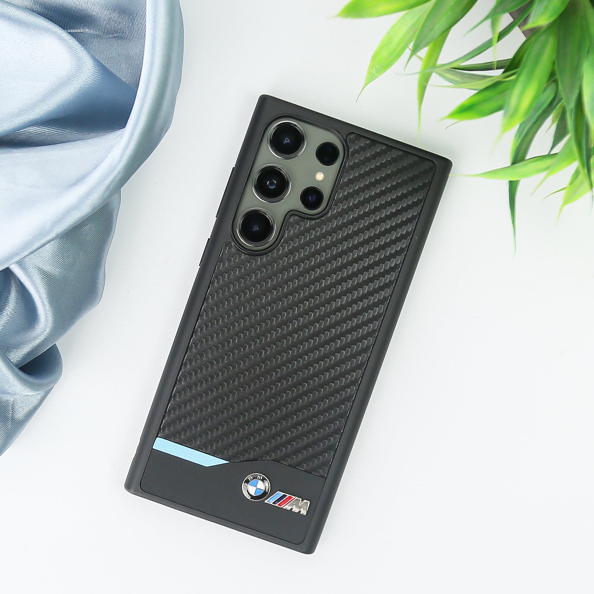 Galaxy S23 Ultra BMW Carbon Fiber Case