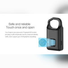 Smart Keyless Anti-theft Digital Fingerprint Padlock