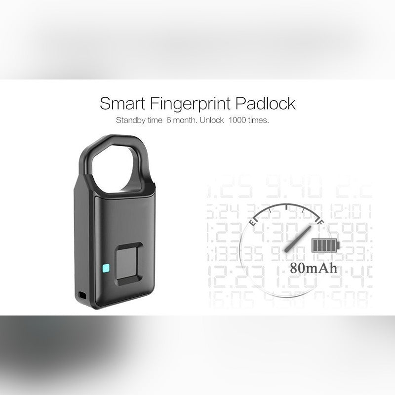 Smart Keyless Anti-theft Digital Fingerprint Padlock