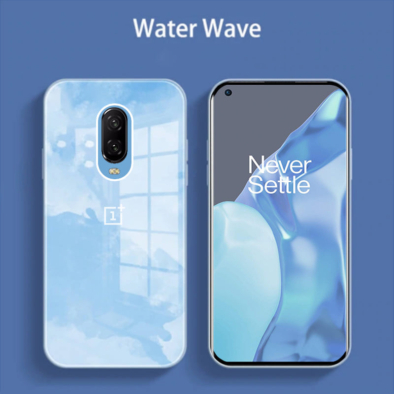 Colorful Wave Glass Phone Case - OnePlus