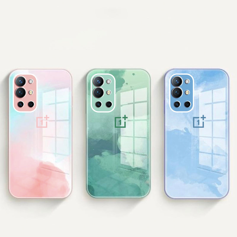 Colorful Wave Glass Phone Case - OnePlus