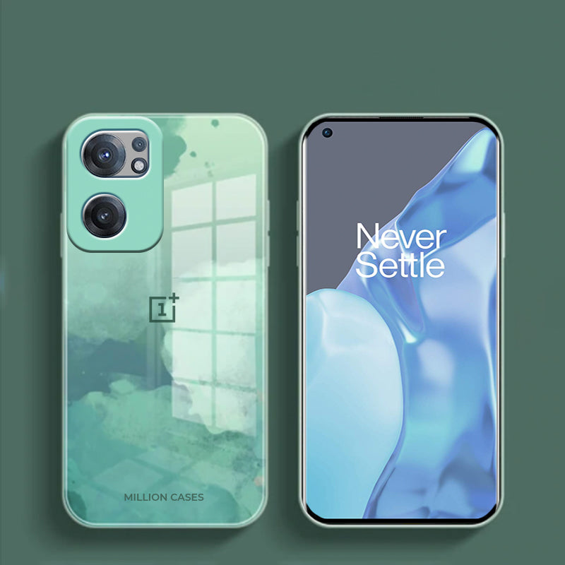 Colorful Wave Glass Phone Case - OnePlus