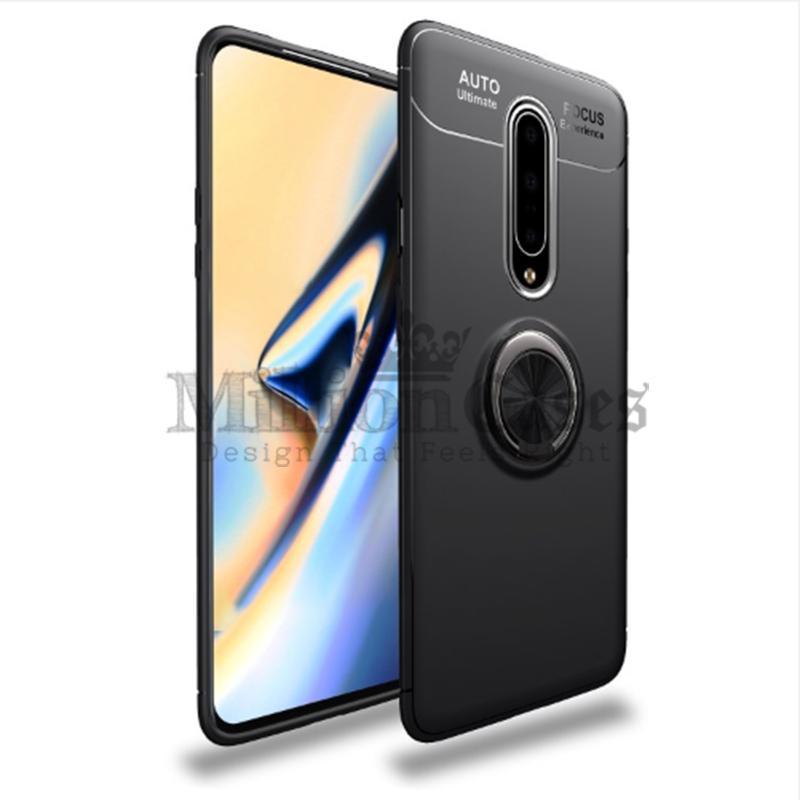 OnePlus 7/7 Pro Metallic Finger Ring Holder Matte Case