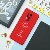 OnePlus 8 Pro Sunlight Pattern Love Feeling Soft Silicone Case
