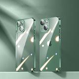 iPhone 13 Series Transparent Plating Camera Protection Case