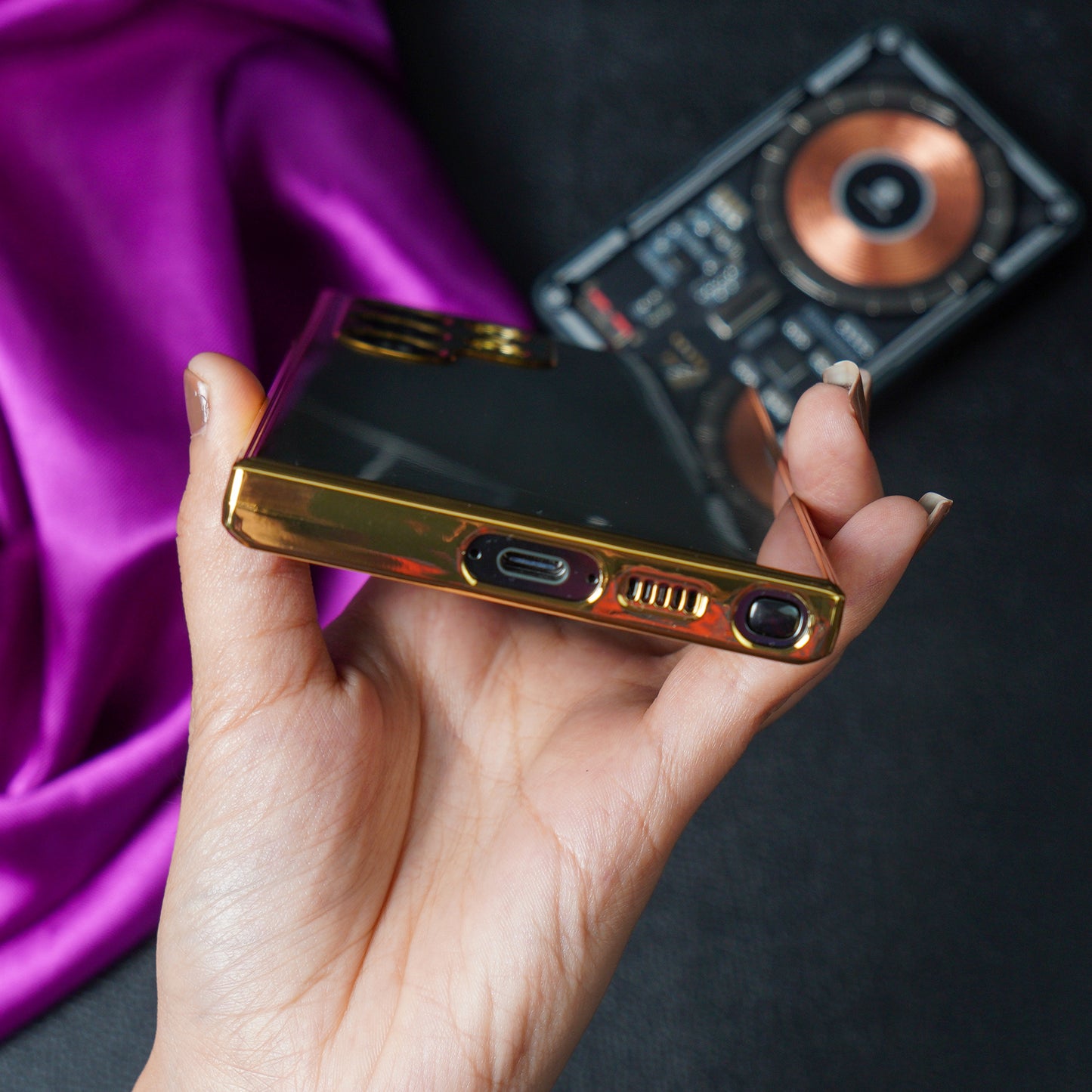 Galaxy S23 Ultra Electroplating Soft TPU Case