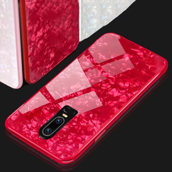 OnePlus 6 Dream Shell Series Textured Marble Case