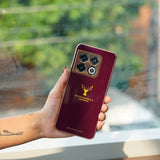 OnePlus 10 Pro(2 in 1 Combo) Electroplating Reindeer Pattern Glass Case + Tempered Glass