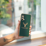OnePlus Nord CE (3 in 1) Electroplating Reindeer Glass Case+ Tempered Glass + Camera Lens Protector