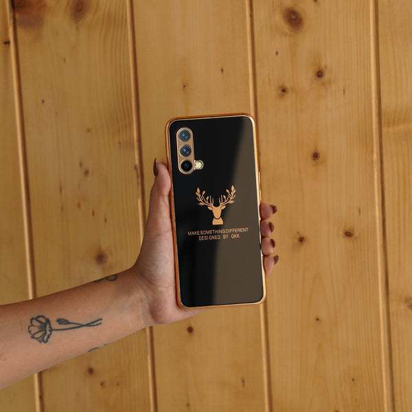 OnePlus Nord CE  Electroplating Reindeer Pattern Glass Case