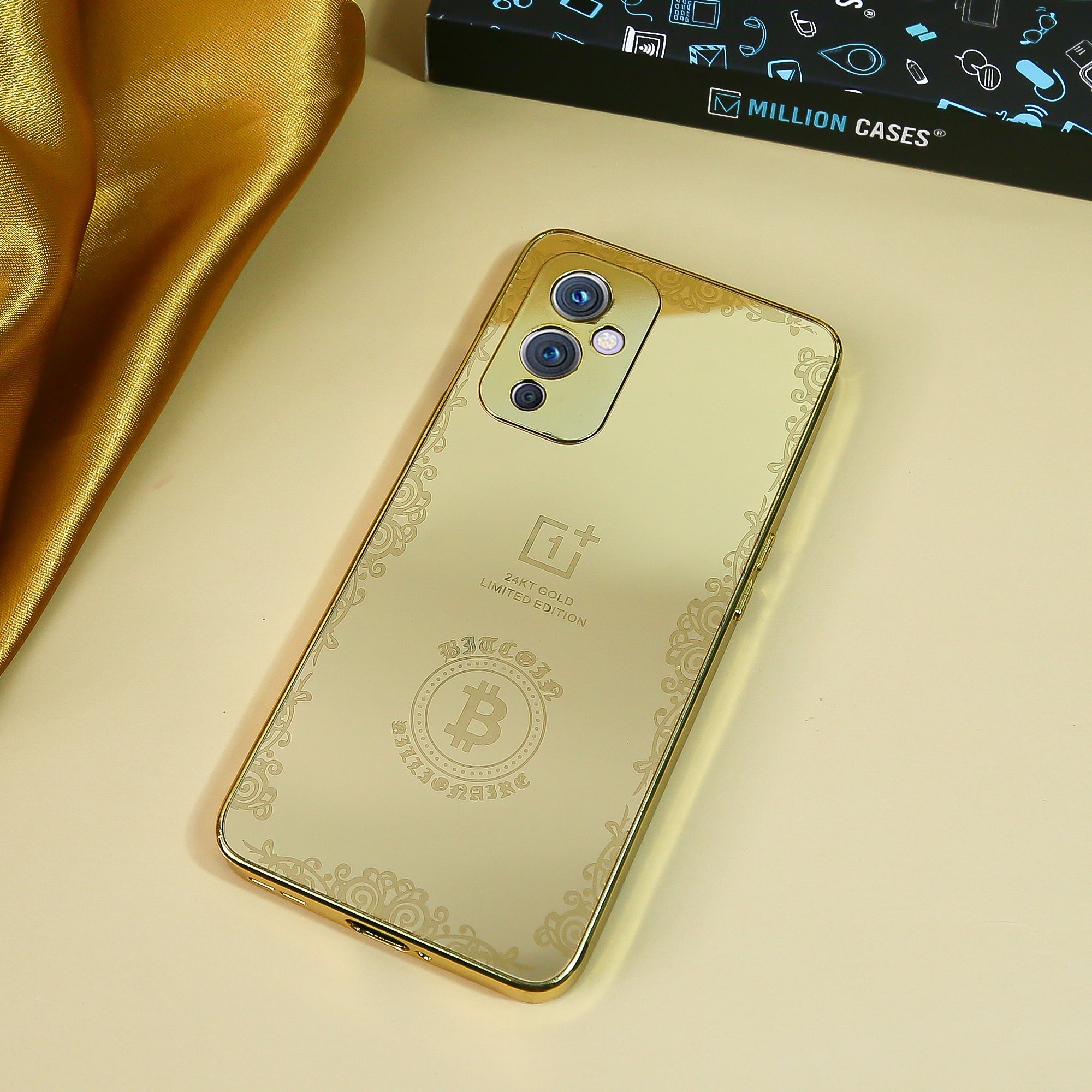 Crafted Gold Luxurious Camera Protective Case - OnePlus