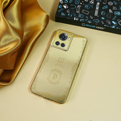 Crafted Gold Bitcoin Luxurious Camera Protective Case - OnePlus