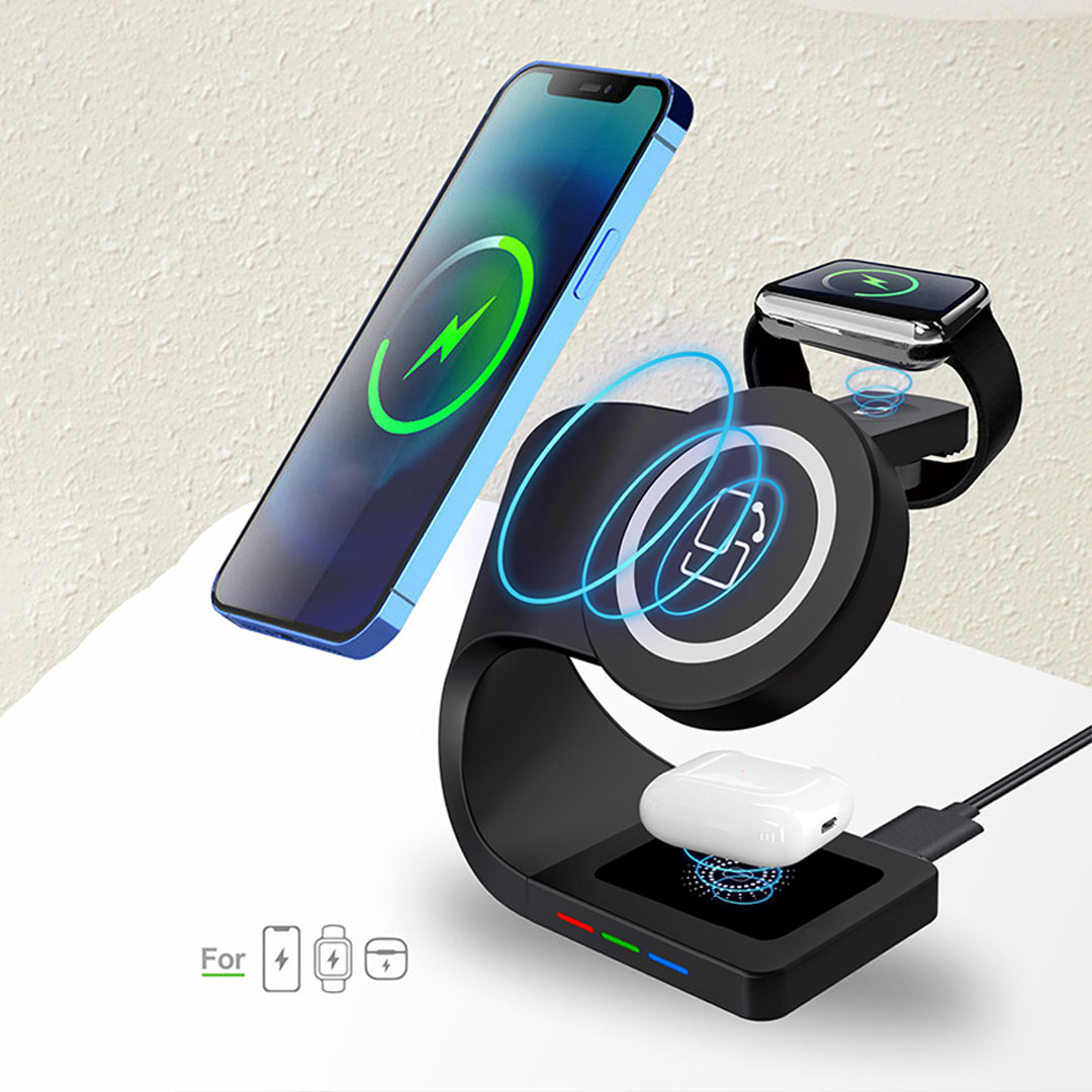 Multi-Function Magnetic Wireless Charger