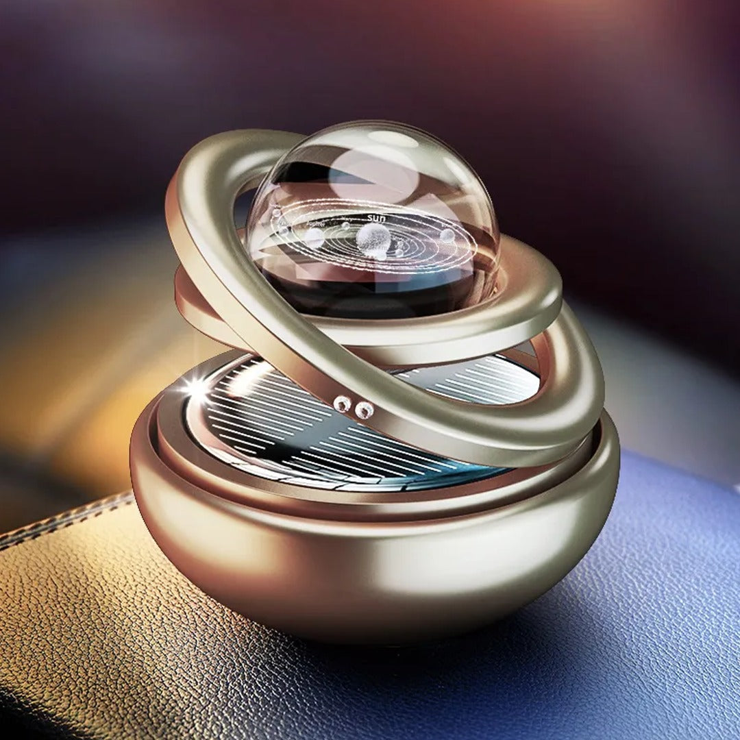 Double Ring Auto Rotating Car Air Freshener