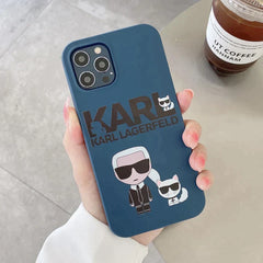 iPhone 12 Series Karl Frosted Bumper Case