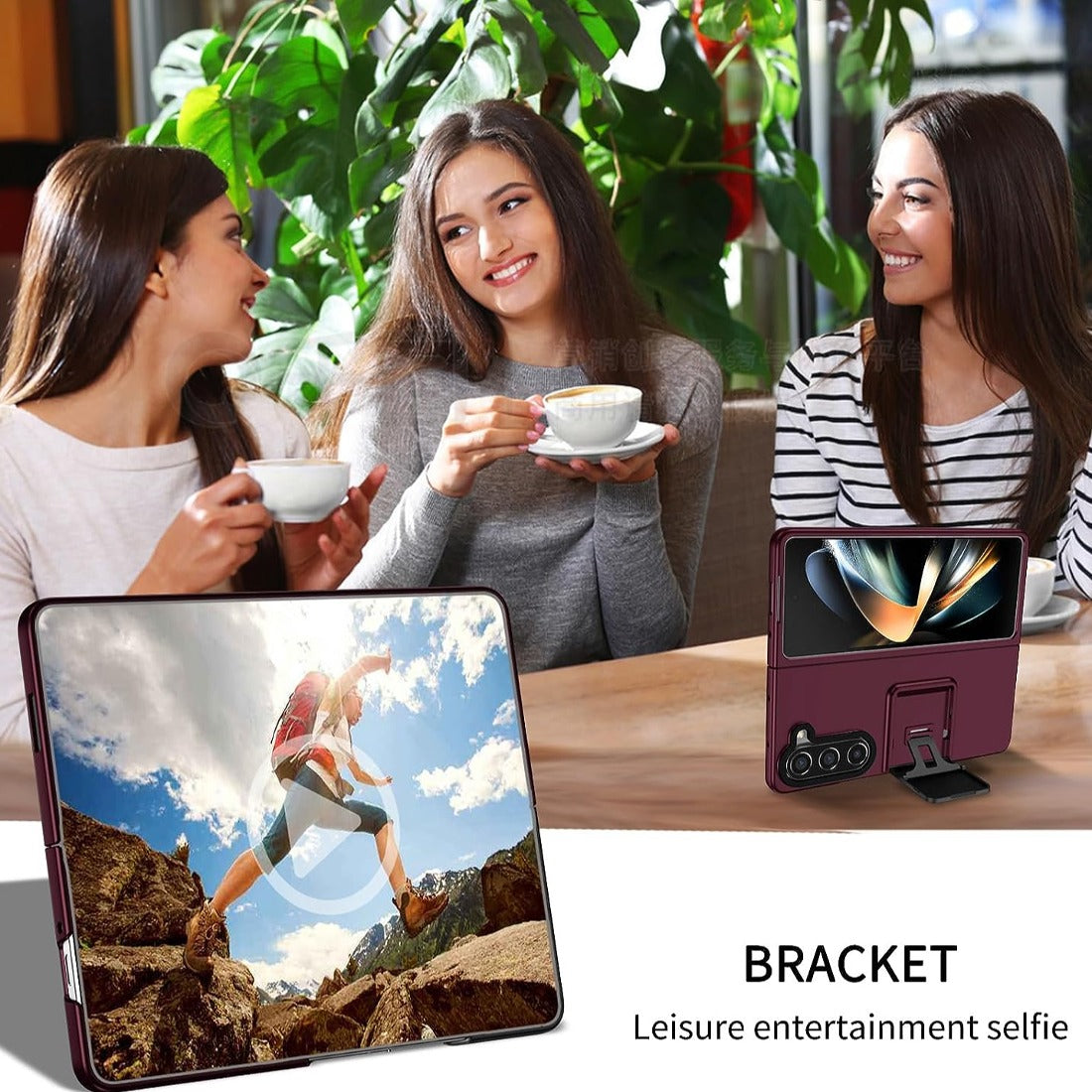 Galaxy Z Fold5 Three Dimensional Bracket Phone Case