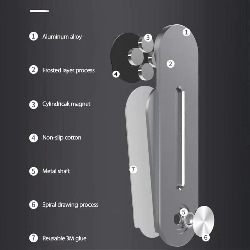 Stylish Magnet Fit Laptop-Smartphone Holder