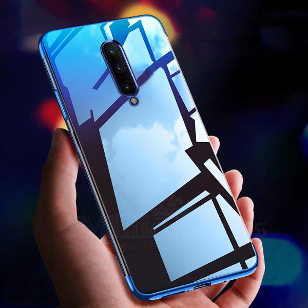 OnePlus 7 Pro Electroplating Silicone Transparent Glitter Case