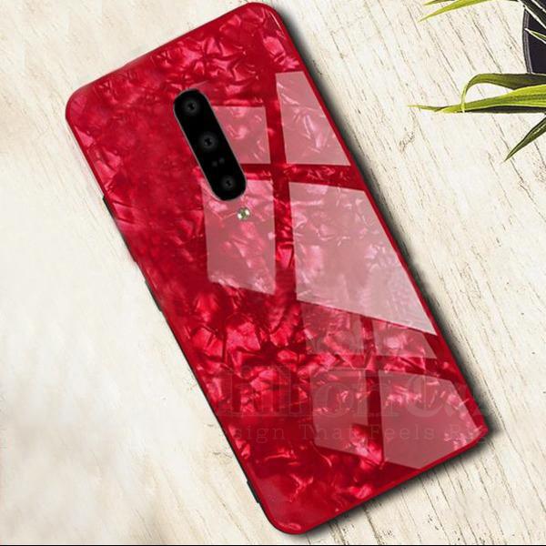 OnePlus 7 Pro Dream Shell Series Textured Marble Case