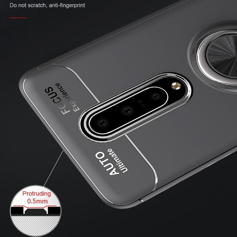 OnePlus 7/7 Pro Metallic Finger Ring Holder Matte Case